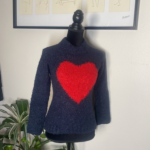 Crewcuts mock heart sweater - Picture 6 of 6
